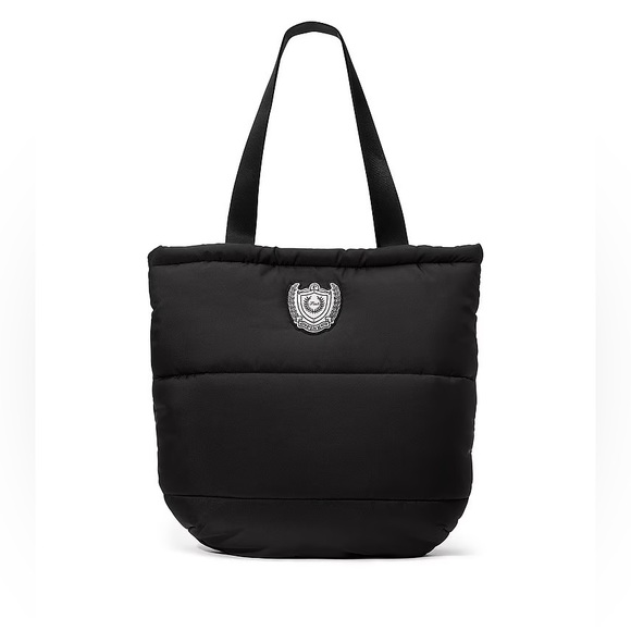 PINK Victoria’s Secret Quilted Tote Bag + Plush Blanket Set - Picture 3 of 7